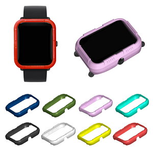 Amazfit Bip U/Amazfit Bip U Pro �P�[�X/�J�o�[ PC �����O�J�o�[�P�[�X/�J�o�[���f�B�[�X �����Y �ی�P�[�X ���i���v���X�`�b�N �n�[�h�P�[�X�ی� �I�V���� �X�}�[�g�E�H�b�` �X�|�[�c �P�[�X