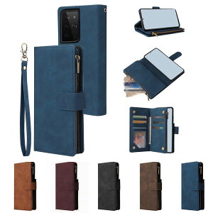 Galaxy S21/S21+/S21 Ultra �P�[�X �蒠�^ �V���v�� �蒠�P�[�X �X�g���b�v�t�� PU���U�[ �X�^���h�@�\ �J�[�h���[ ���U�[ Samsung �T���X�� �M�����N�V�[S21/S21�v���X/S21�E���g�� ���z�^�J�o�[ ������