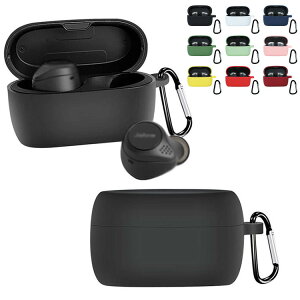 Jabra Elite 75t���C�����X�C���z�� �P�[�X �ی�V���R�� �P�[�X �J���r�i�t�� �J�o�[ �V���v�� ������� �������� ���h�~ �W���u�� Elite 75t �\�t�g�P�[�X �w�b�h�z�� �ی�P�[�X