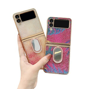 Galaxy Z Flip3 5G SCG12 SC-54B P[X / Jo[ ܂肽݌^ bL X}zOt 킢 GKg fB[X 炫 Samsung TX MNV[ Z tbv3 5G  X X}