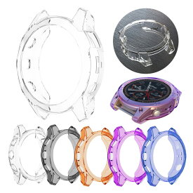 Garmin fenix 7 ケース カバー fenix 7S fenix 7X クリアケース 保護ケース ソフト TPU クリア プロテクター 耐衝撃 薄型 軽量 ソフトケース ガーミン