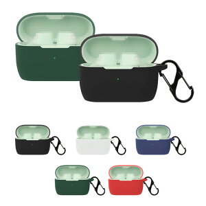 Jabra Elite 4 Active �P�[�X / �J�o�[ �J���r�i�t�� �V���R�� ���C�����X�C���z�� �ی�J�o�[ �W���u�� �G���[�g 4 �A�N�e�B�u �ی�P�[�X �V���v�� ������� �������� ���h�~ �P�[�X