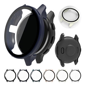 GARMIN Venu 2 Plus �P�[�X GARMIN Venu 2/2S �J�o�[ �t���ʋ����K���X �S�ʕی� �t���ی�P�[�X �P�F/�N���A �t�B������� �n�[�h�P�[�X �K�[�~��