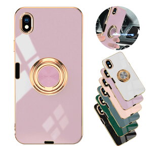 Sony Xperia Ace III SOG08 SO-53C �P�[�X �J�o�[ ���b�L �V���v�� ��̌^�����O�t�� �w�ʃP�[�X �\�j�[ �G�N�X�؃��A ACE3 �G�[�X 3 �\�t�g�P�[�X/�J�o�[ �A���h���C�h �������� ������� �X�}�[�g�t�H