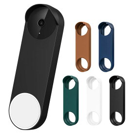 Google Nest Doorbell (Battery Type) ケース 耐衝撃 カバー シリコンカバー シンプル おしゃれ グーグル バッテリー式ビデオドアホン ソフトカバー/ケース 保護カバー