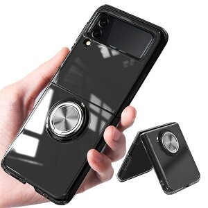 Galaxy Z Flip4 NAP[X P[X  ܂肽݌^ P[X Vv ̌^Ot wʃP[X Samsung TX MNV[ Z tbv4 SCG17 SC-54C P[X/Jo[ AhCh 