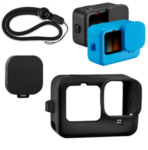 GoPro Hero 11 Black �P�[�X �ϏՌ� �J�o�[ �����Y�J�o�[ �V���R�� �����Y�L���b�v�t�� �R �X�g���b�v �S�[�v�� �q�[���[11 �u���b�N �\�t�g�P�[�X/�J�o�[