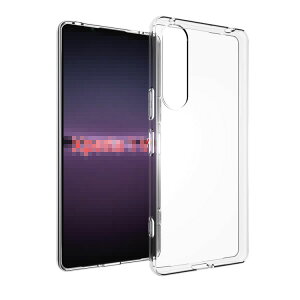 Sony Xperia 1 V クリアケース/カバー スリム シンプル 耐衝撃 TPU ソフトケース ソニー エクスぺリア1 V 透明カバー/ケース ソフトカバー おすすめ おしゃれ スマートフォン/スマフォ/スマホ