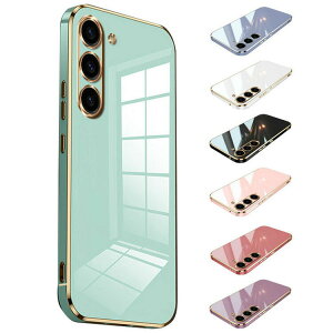 Galaxy S23/S23+/S23 Ultra �P�[�X �J�o�[ ���b�L TPU ���킢�� �G���K���g �V���v�� �X�g���b�v�z�[���t�� �����Y�ی� �w�ʃP�[�X Samsung �T���X�� �M�����N�V�[S23/S23�v���X/S23�E���g�� �\�t�g�P�[�X/