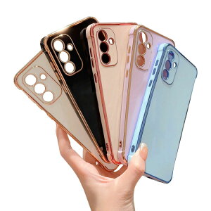 Samsung Galaxy A54 5G ケース カバー 耐衝撃 メッキ ソフトケース ストラップホール付き かわいい おしゃれ レディース サムスン ギャラクシー A54 5G アンドロイド スマートフォン/スマフォ/スマホ