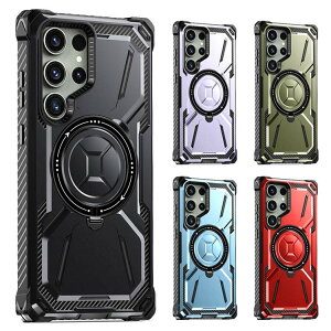 Galaxy S23 �P�[�X �ϏՌ� S23+/S23 Ultra �J�o�[ �p �ی� �R�[�i�[�o���p�[ 2�d�\�� ��̌^�����O�t�� Samsung �T���X�� �M�����N�V�[S23/S23�v���X/S23�E���g�� �A���h���C�h �������� ������� �X�}�[