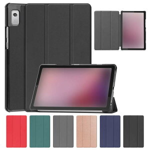 Lenovo Tab M9 �P�[�X �J�o�[ 9.0�C���` �蒠�^ PU���U�[ ���m�{ �^�u M9 �蒠�^�P�[�X �X�^���h�@�\ �J�o�[ ������� �^�u���b�gTPU �P�[�X/�J�o�[