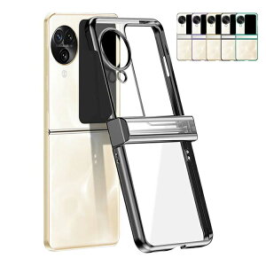 OPPO Find N3 Flip �P�[�X �J�o�[ �N���A�P�[�X �X�g���b�v�z�[���t�� ���b�L ���� �n�[�h�P�[�X �I�b�| �t�@�C���h N3 �t���b�v �A���h���C�h �������� ������� �X�}�[�g�t�H��/�X�}�t�H/�X�}�z