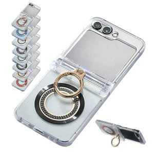 Galaxy Z Flip5 NAP[X P[X  ܂肽݌^ 킢 ̌^Ot wʃP[X Qi[d CX[d Ή Samsung TX MNV[ Z tbv5  X}[gtH/X