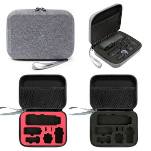 DJI Osmo Pocket 3 ケース カバー 型抜き ウレタン インナー 耐衝撃 ストラップ付き オスモ ポケット3 収納ケースカバー ポーチ ポータブル EVAポーチケース キャリング ケース/カバー