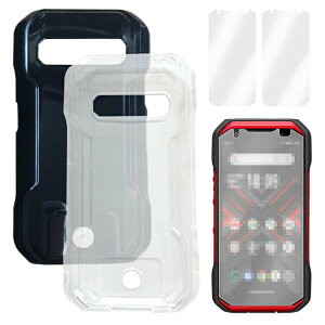 TORQUE G06 NAP[X KYG03 Jo[ tB Zbg NA  TPU wʃP[X + tیtB2  tی PET Vv \tgP[X/Jo[ Kyocera Z gN G06 KYG03 AhC