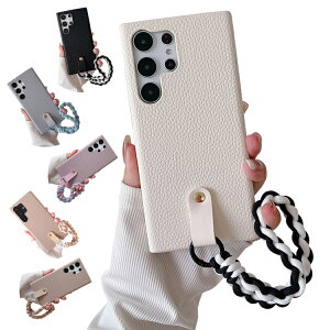 Galaxy S24 �P�[�X S24+/S24 Ultra �J�o�[ PU���U�[ �w�ʃ��U�[�P�[�X �n�[�h�P�[�X ������ �����h�~ �n���h�X�g���b�v�t�� �Ў葀�� ����� ���킢�� �G���K���g ���f�B�[�X Samsung �T���X�� �M����