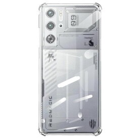 REDMAGIC 9 Pro クリアケース 9 Pro+ 耐衝撃 カバー クリア 透明 TPU 角 保護 コーナーバンパー シンプル 背面ケース ソフトケース/カバー ストラップホール付き Nubia ヌビア レッドマジック9プロ / 9プロ プラス アンドロイド おすすめ おしゃれ