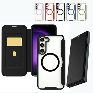 Galaxy S24 �P�[�X S24+/S24 Ultra �J�o�[ �ϏՌ� Qi�[�d ���C�����X�[�d �Ή� �蒠�^���U�[�P�[�X �w�ʓ��� �A���h���C�h �P�[�X �J�[�h���[ Samsung �T���X�� �M�����N�V�[ S24/S24 �v���X/S24 �E���g�� 