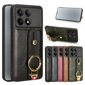POCO X6 pro �P�[�X �X�^���h�@�\ �����O�t�� �Ў葀��ɕ֗��ȃx���g�t�� �V���v�� ���� �V���I�~ Xiaomi POCO X6 �v�� PU���U�[ �P�[�X ������ �x���g �X�}�z�o���h �����h�~�x���g �X�}�z�x���g 