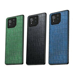 ROG Phone 8 �P�[�X ROG Phone 8 Pro �J�o�[ �N���R�_�C���� PU���U�[ �w�ʃ��U�[�P�[�X �V���v�� ASUS �G�C�X�[�X ROG �t�H�� 8/8 �v�� �J�o�[ �������� ������� �X�}�[�g�t�H���P�[�X/�J�o�[