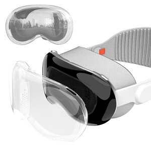 Apple Vision Pro �N���A�P�[�X �ϏՌ� �J�o�[ �N���A ���� TPU �\�t�g�P�[�X �A�b�v�� VR �ϏՌ��P�[�X �ϏՌ��J�o�[ �������� �������