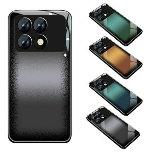 POCO X6 Pro �P�[�X �ϏՌ� �J�o�[ ���������� �w�ʋ����K���X ���ʃV���R�� �P�[�X ���� �V���I�~ Xiaomi POCO X6 �v�� �������� ������� �X�}�[�g�t�H��/�X�}�t�H/�X�}�z�P�[�X/�J�o�[ �V���I�~�[