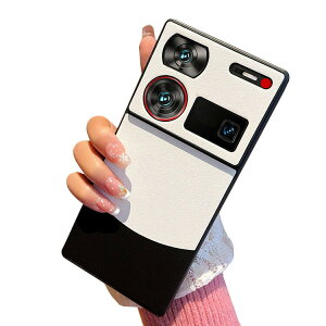 Nubia Z60 Ultra �P�[�X �J�o�[ PU���U�[ �w�ʃ��U�[�P�[�X �V���v�� ZTE �k�r�A Z60 �E���g�� �J�o�[ �������� ������� �X�}�[�g�t�H���P�[�X/�J�o�[ �X�g���b�v��