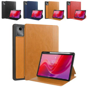 Lenovo Tab M11 �P�[�X 10.95�C���` �蒠�^ �J�o�[ PU���U�[ �X�^���h�@�\ �J�[�h���[ �y�����[ ���m�{ �^�u M11 �Ռ��z�� �V���v�� ������� �蒠�^���U�[�P�[�X/�J�o�[ �^�u���b�g�P�[�X �^�u���b