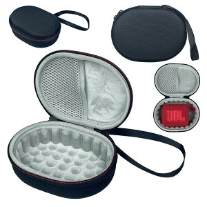 JBL GO4 ケース カバー ポーチ バッグ 硬質EVA 衝撃吸収 手提げ ポーチ ポータブル 硬質EVAポーチ 保護ケース 収納バッグ キャリングケース ポータブルBluetoothスピーカー キャリーケース ジェイ