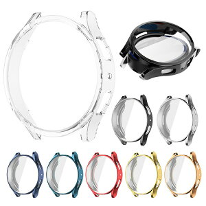 Galaxy Watch 7 P[X Jo[ bL / NA tی tB یP[X/Jo[ MNV[EHb`7 40/44mm TPU ϏՌP[X/Jo[ \tgP[X