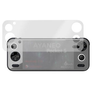 AYANEO Pocket S �t���ی�t�B���� 6�C���` 2������ PET ���� �ی�t�B����/�t���ی�t�B���� �t���ی�V�[�g