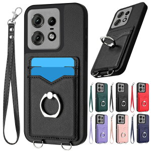 Edge 50 Pro �P�[�X Edge 50s Pro �w��PU���U�[�P�[�X �J�[�h���[ �X�g���b�v�t�� �����O�t�� �X�^���h�@�\ �X�g���b�v�z�[���t�� Motorola ���g���[�� �G�b�W 50 �v�� / �G�b�W 50s �v�� �A���h���C�h ��