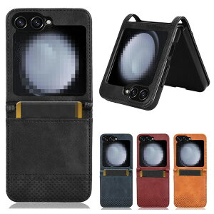 Galaxy Z Flip6 P[X Jo[ ܂肽݌^ iq͗l PUU[ P[X J[h[ Samsung TX MNV[ Z tbv6 X}[gtH/X}zP[X/Jo[