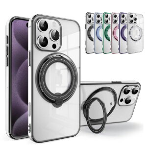 iPhone16 P[X NA Jی삠 Jo[ Qi[d CX[d Ή bL wʓ TPU ̌^Ot X^h@\ \tgP[X    iPhone 16 Plus/16 Pro/16 Pro Max 