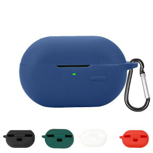 SOUNDPEATS PearlClip ケース シリコン シンプル カラビナ付き 保護カバー サウンドピーツ パールクリップ おすすめ おしゃれ カバー 傷防止 ケース ワイヤレスイヤホン 保護ケース カバー