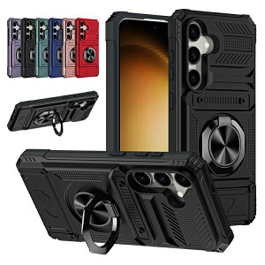 Galaxy S24FE �P�[�X �J�o�[ �}�O�l�b�g���ԍڃz���_�Ή� �J�[�h���[ �X�^���h�@�\ �����O�t�� 2�d�\�� Samsung �T���X�� �M�����N�V�[ S24 FE �������� ������� �X�}�[�g�t�H��/�X�}�t�H/�X�}�z�P