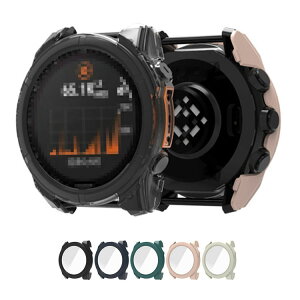 Fenix8 ケース Fenix 8 システム カバー 液晶面強化ガラス 全面保護 液晶保護ケース 単色/クリア フィルム一体 ハードケース GARMIN ガーミン フェニックス8 アモールド Fenix 8 Sapphire AMOLED 43mm 47mm 51m
