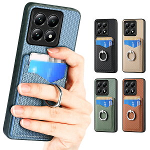 Xiaomi 14T �P�[�X 14T Pro �ϏՌ� �J�o�[ PU���U�[ ��̌^�����O�t�� �J�[�{���� �X�^���h�@�\ �J�[�h���[ �w��PU���U�[�P�[�X �X�g���b�v�� ���� �V���I�~ 14T/14T �v�� �A���h���C�h �������� ����