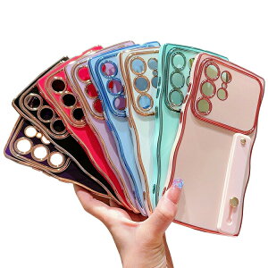 Galaxy S25 �P�[�X S25+ S25 Ultra �J�����ی삠�� �g�� �J�o�[ ���b�L TPU �\�t�g�P�[�X �E�F�[�u �g�^ �Ȃ݂Ȃ� ���� ������ ���킢�� �G���K���g ������� ���f�B�[�X Samsung �T���X�� �M�����N�V