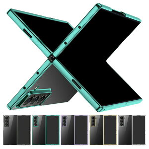 Galaxy Z Fold Special Edition �N���A�P�[�X �J�o�[ �܂肽���݌^ ���b�L �N���A ���� �v���X�`�b�N Samsung �T���X�� �M�����N�V�[ Z �t�H�[���h Special Edition �ی�P�[�X �A���h���C�h �������� �X�}�[
