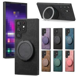 Galaxy S25 �P�[�X S25+/S25 Ultra �J�o�[ �ϏՌ� ��̌^�����O�t�� �}�O�l�b�g���ԍڃz���_�[�Ή� �X�^���h�@�\ �A���h���C�h �P�[�X Samsung �T���X�� �M�����N�V�[ S25/S25 �v���X/S25 �E���g�� �X�}�[