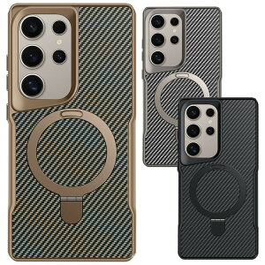 Galaxy S25 �P�[�X �ϏՌ� S25+ S25 Ultra �J�o�[ Qi�[�d ���C�����X�[�d �Ή� �V���v�� �J�[�{���� �w�ʃP�[�X �X�^���h�@�\ �����O�t�� Samsung �T���X�� �M�����N�V�[ S25/S25 �v���X/S25 �E���g�� �A��