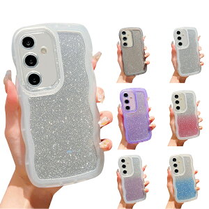 Galaxy S25 �P�[�X �N���A �E�F�[�u �g�^ �Ȃ݂Ȃ� S25+/S25 Ultra �J�o�[ �N���A ���� �g�� TPU �\�t�g�P�[�X ���� ������ ���킢�� ���炫�� �O���b�^�[ Samsung �T���X�� �M�����N�V�[ S25/S25 �v���X/