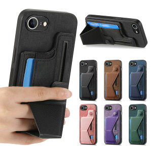 iPhone16e �P�[�X �ϏՌ� �J�o�[ PU���U�[ �J�[�h���[ �Ў莝���ɕ֗��ȃo���h �X�^���h�@�\ Apple�A�b�v�� �A�C�t�H�� 16e �������� ������� �A�C�z�� �A�C�t�H�[��