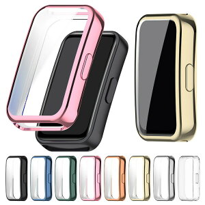 HUAWEI Band 10 P[X Band10 Aluminum Edition Jo[ bL / NA tی tB یP[X/Jo[ t@[EFC oh10 TPU ϏՌP[X/Jo[ \tgP[X