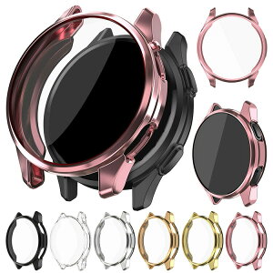 Garmin Approach S50 ケース カバー メッキ / クリア 液晶保護 フィルム一体 保護ケース/カバー TPU 耐衝撃ケース/カバー ソフトケース ガーミン アプローチ S50