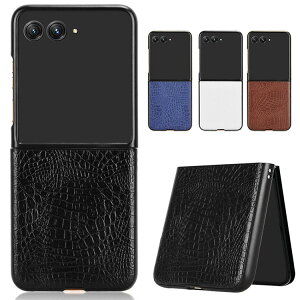 Razr 60/60s/60d �P�[�X Razr60 Ultra �ϏՌ� �J�o�[ �܂肽���݌^ PU���U�[+�v���X�`�b�N �X�g���b�v�z�[���t�� �V���v�� ������ Motorola ���g���[�� ���[�U�[60 / 60 �E���g�� �������� ������� �X�}�z