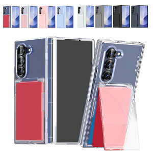 Galaxy Z Fold7 NA P[X Jo[ ܂肽݌^ NA  J[h[ vX`bN n[hP[X Vv  Samsung TX MNV[ Z tH[h7 یP[X AhCh 