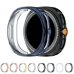 Galaxy Watch 8 Classic P[X Jo[ bL / NA یP[X/Jo[ Samsung TX MNV[EHb`8NVbN 46mm TPU ϏՌP[X/Jo[ \tgP[X